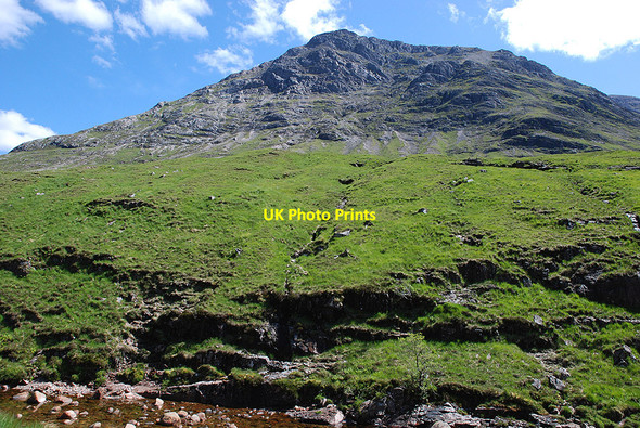 Photo 6"x4" Sron na Creise from Glen Etive Sr\u00f2n na Cr\u00e8ise c2009