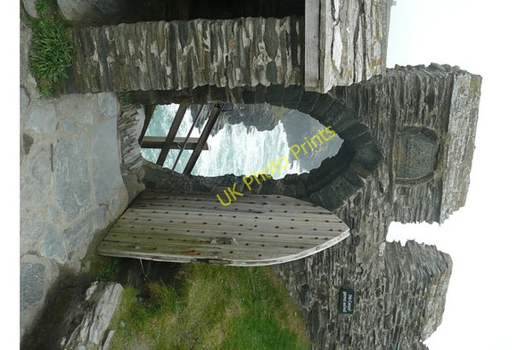 Photo 6"x4" Gateway to Tintagel Castle Tintagel c2009