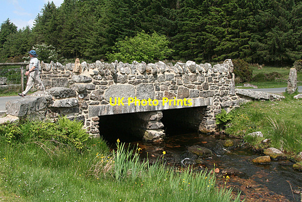 Photo 6"x4" Dartmoor Forest: Runnage Bridge Bellever c2010