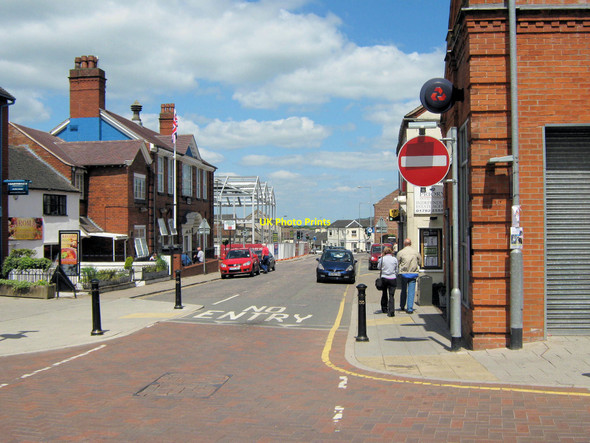Photo 6"x4" The High Street towards Sainsbury's Biddulph c2010