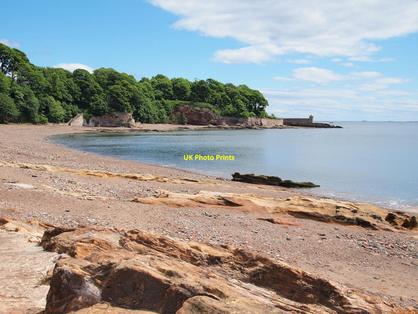 Photo 6"x4" Pathhead Sands, below Ravenscraig Castle Kirkcaldy c2010