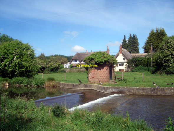 Photo 6"x4" Freemans Marsh Gauging Station Marsh Gate\/SU3268 c2010