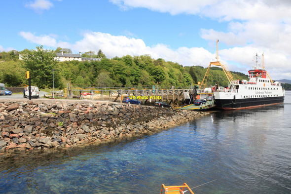 Photo 6"x4" Vehicles loading on the Lochaline Ferry Lochaline \/ Loch \u00c0lainn c2010