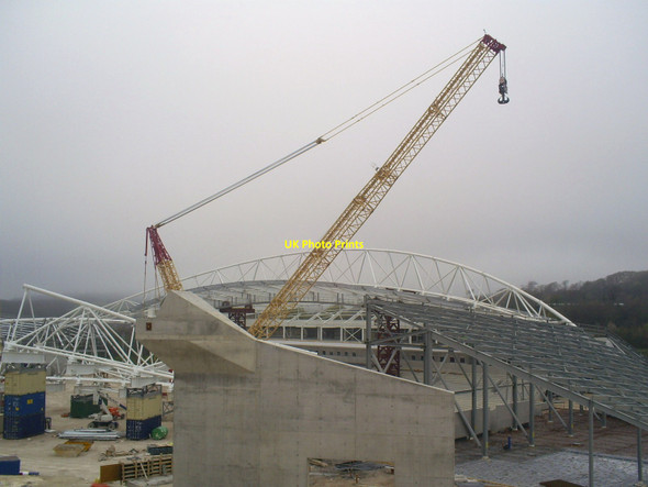Photo 6"x4" Football Stadium under construction Falmer c2010