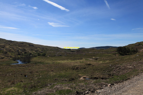 Photo 6"x4" Track to Achranich and the river Rannoch Allt na Claise Brice c2010