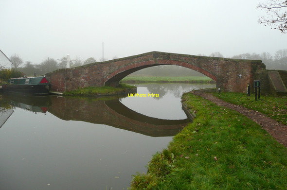 Photo 6"x4" Towpath bridge, Great Haywood Great Haywood c2009