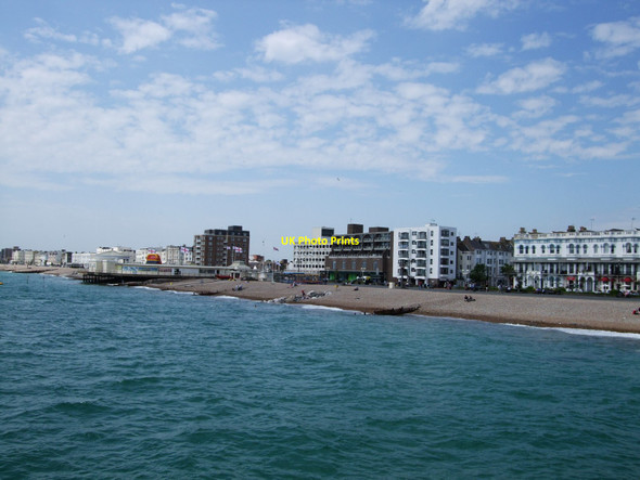 Photo 6"x4" Worthing coastline Worthing\/TQ1303 c2010