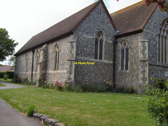 Photo 6"x4" St Michael and All Angels Church, Lancing Lancing c2010
