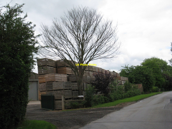 Photo 6"x4" Crates, Beltoft Grange Derrythorpe c2010