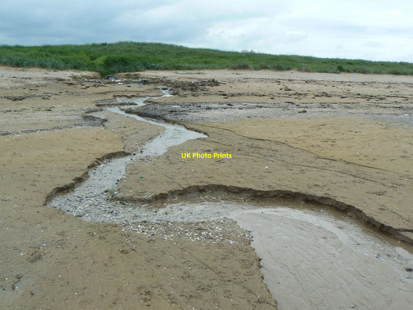Photo 6"x4" Beach burn Drumeldrie c2010