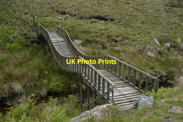 Photo 6"x4" Bridge over Round Hill Water Sykes\/SD6351 c2010