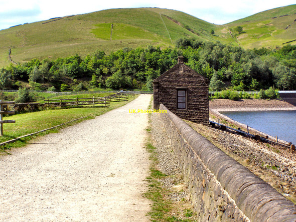 Photo 6"x4" Piethorne Reservoir Rough Bank\/SD9412 c2010 P1