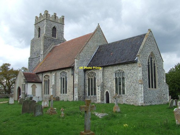 Photo 6"x4" St Michael Broome Thwaite St Mary c2010