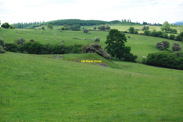Photo 6"x4" Disused quarry bing Bettws Gwerfil Goch c2010