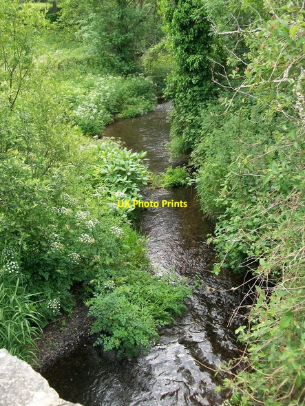 Photo 6"x4" Afon Rhyd-hir south of the B4415 road bridge Efailnewydd c2010