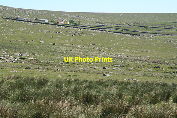 Photo 6"x4" Dartmoor Forest: towards Yellowmeade Farm Merrivale\/SX5475 c2010