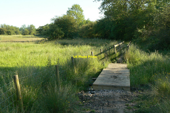 Photo 6"x4" Footpath in the Erewash Valley Heanor c2010