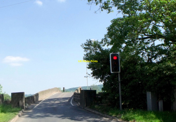 Photo 6"x4" End of bridge, Llandrinio, Powys Criggion c2010