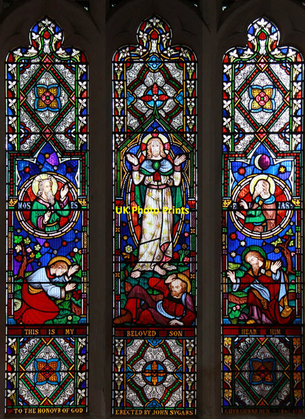 Photo 6"x4" All Saints, King's Lynn, Norfolk - Window King's Lynn c2010