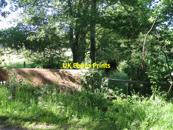 Photo 6"x4" Pinley Road crosses a brook Little Shrewley c2010
