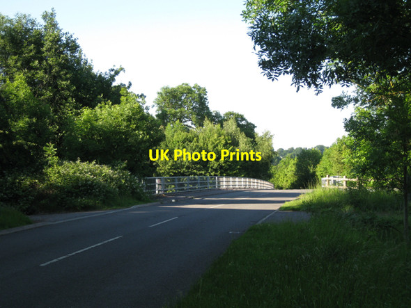 Photo 6"x4" Station Road nears M40 crossing Little Shrewley c2010
