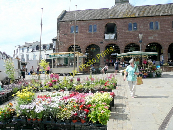 Photo 6"x4" Ross-on -Wye Thursday market, 2009 Ross-on-Wye c2009
