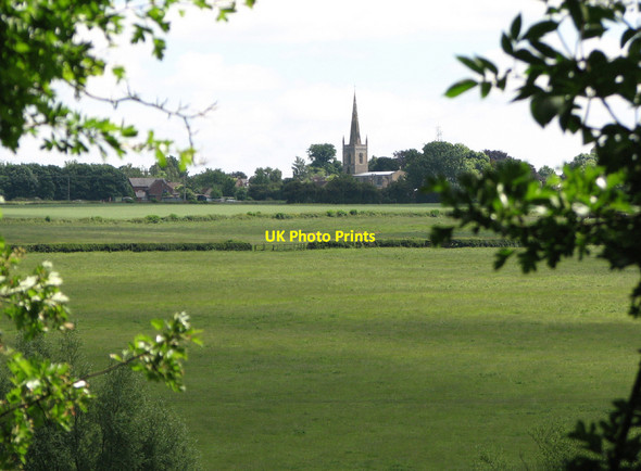 Photo 6"x4" Across the fields to Waltham on the Wolds Waltham on the Wolds c2010