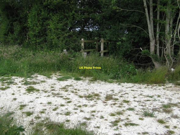 Photo 6"x4" Stile and footbridge crossing ditch on the way to Bog Shaw Shortgate c2010