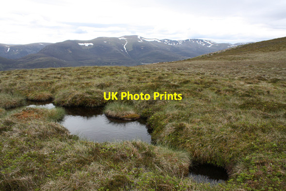 Photo 6"x4" Bog pool, Meall a' Bhuachaille Meall a' Bhuachaille c2010