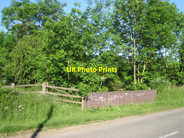 Photo 6"x4" Station Road crosses a brook Little Shrewley c2010