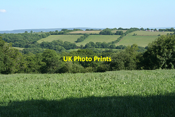 Photo 6"x4" Uplowman: above Spalsbury Farm Hockworthy c2010