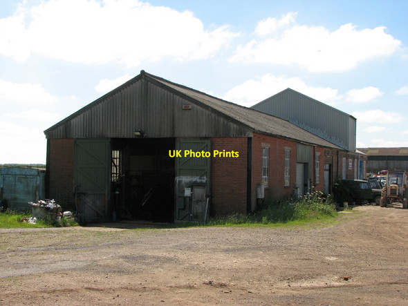 Photo 6"x4" Former ironstone railway engine shed Sewstern c2010