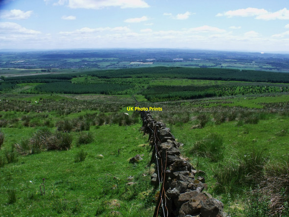 Photo 6"x4" Down the dyke to Doups High Banton c2010