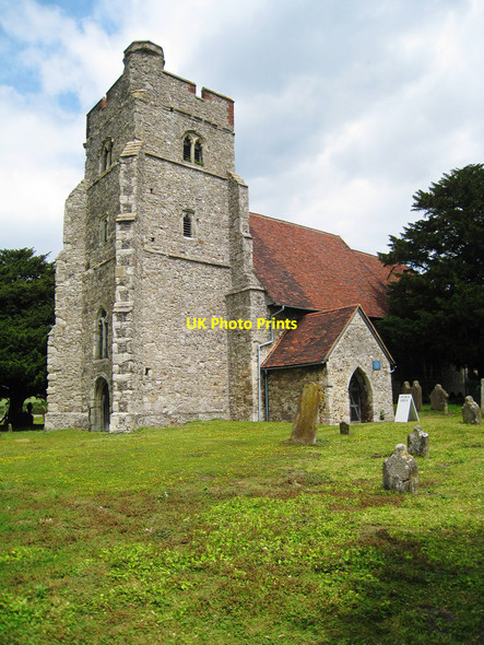 Photo 6"x4" Church of St Mary The Virgin, Burham Court, Kent Burham Court c2010
