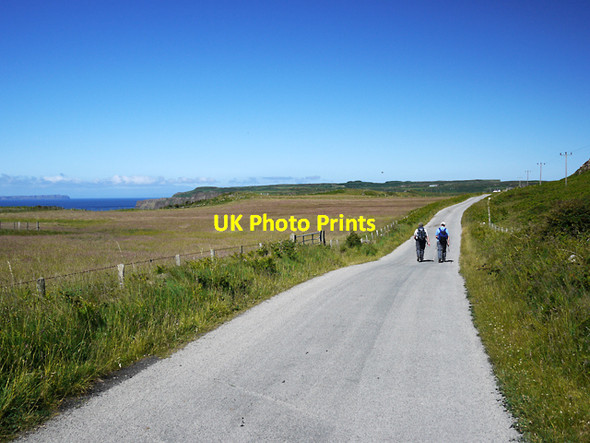 Photo 6"x4" Road, Rathlin Island Ballycastle\/D1140 c2010