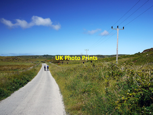 Photo 6"x4" Road, Rathlin Island Ballycastle\/D1140 c2010 P1