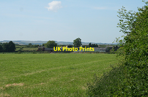 Photo 6"x4" Hockworthy: towards Stallenge-Thorne Farm Staple Cross\/ST0320 c2010