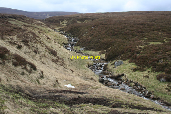 Photo 6"x4" Stream gully with stories to tell Bealach Buidhe\/NO1783 c2010