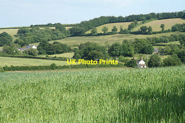 Photo 6"x4" Hockworthy: towards Hockford Waters Huntsham c2010