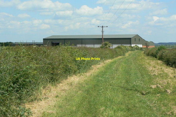 Photo 6"x4" Barn Farm and Mill Lane Bradmore\/SK5831 c2010
