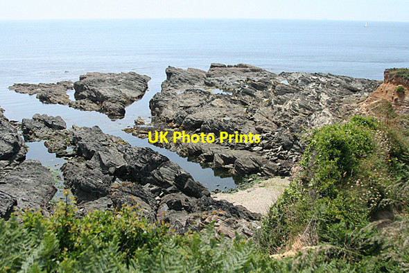 Photo 6"x4" Chivelstone: Landing Cove East Prawle c2010