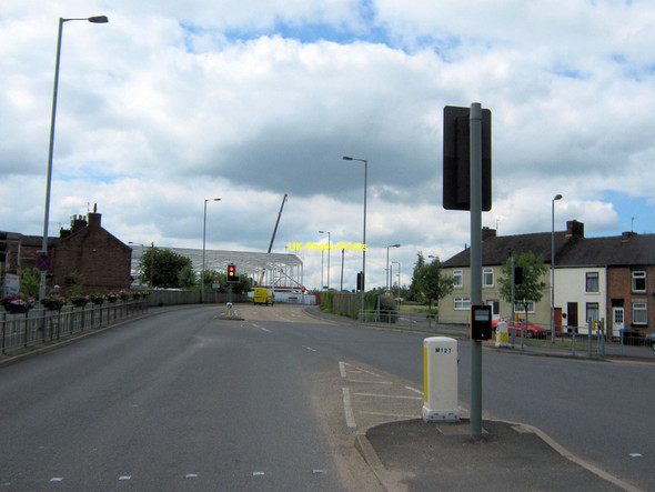 Photo 6"x4" Junction of Station Road and Meadow Way Biddulph c2010