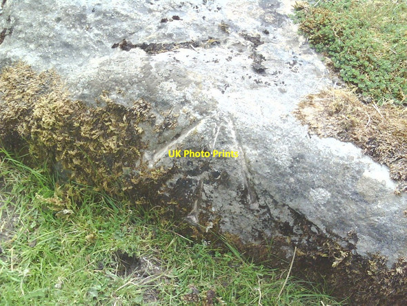 Photo 6"x4" Rock beside Grisedale Beck Grisdale c2010