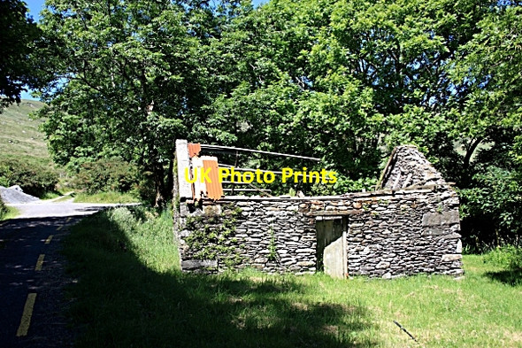 Photo 6"x4" Ruined Cottage Caherdaniel c2010