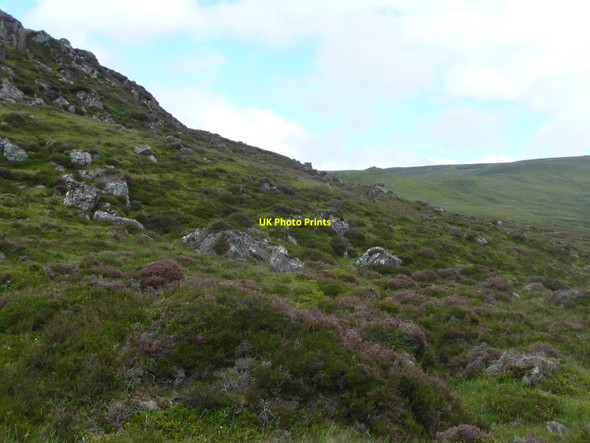 Photo 6"x4" Bouldery south east slopes of Creagan Uaine Creagan Uaine c2010