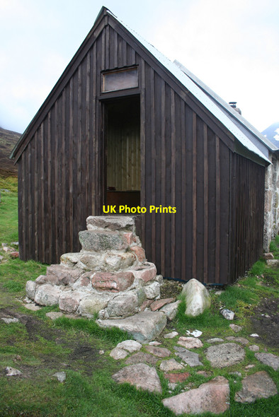 Photo 6"x4" Throne room, Corrour bothy Corrour Bothy c2010