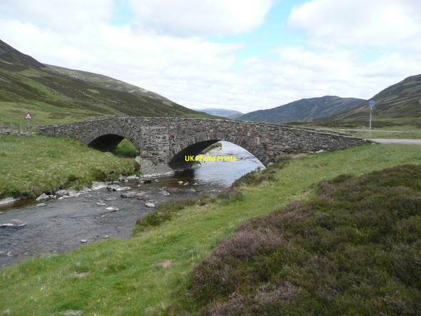 Photo 6"x4" Bridge on the Old Military Road Tomintoul\/NO1490 c2010