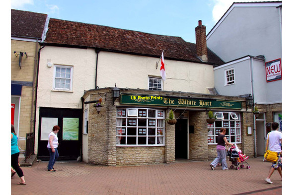 Photo 6"x4" The White Hart on Sheep Street Bicester c2010