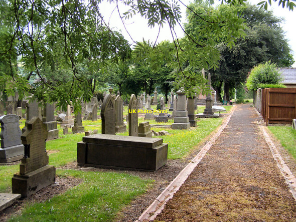 Photo 6"x4" Stubbins United Reformed Church Graveyard Ramsbottom c2010