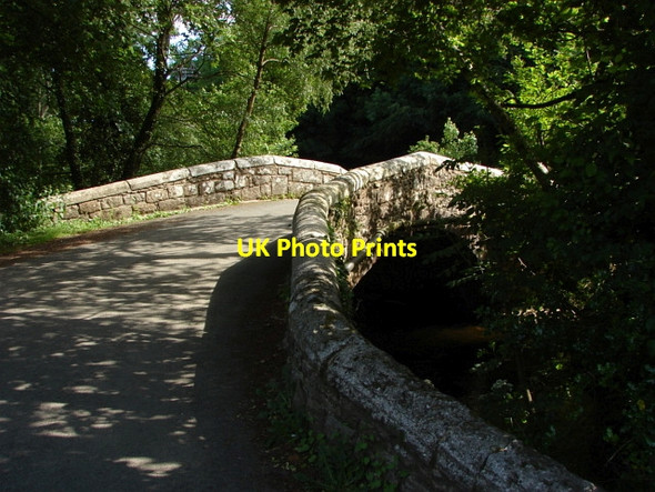 Photo 6"x4" Drakeford Bridge Lustleigh c2010